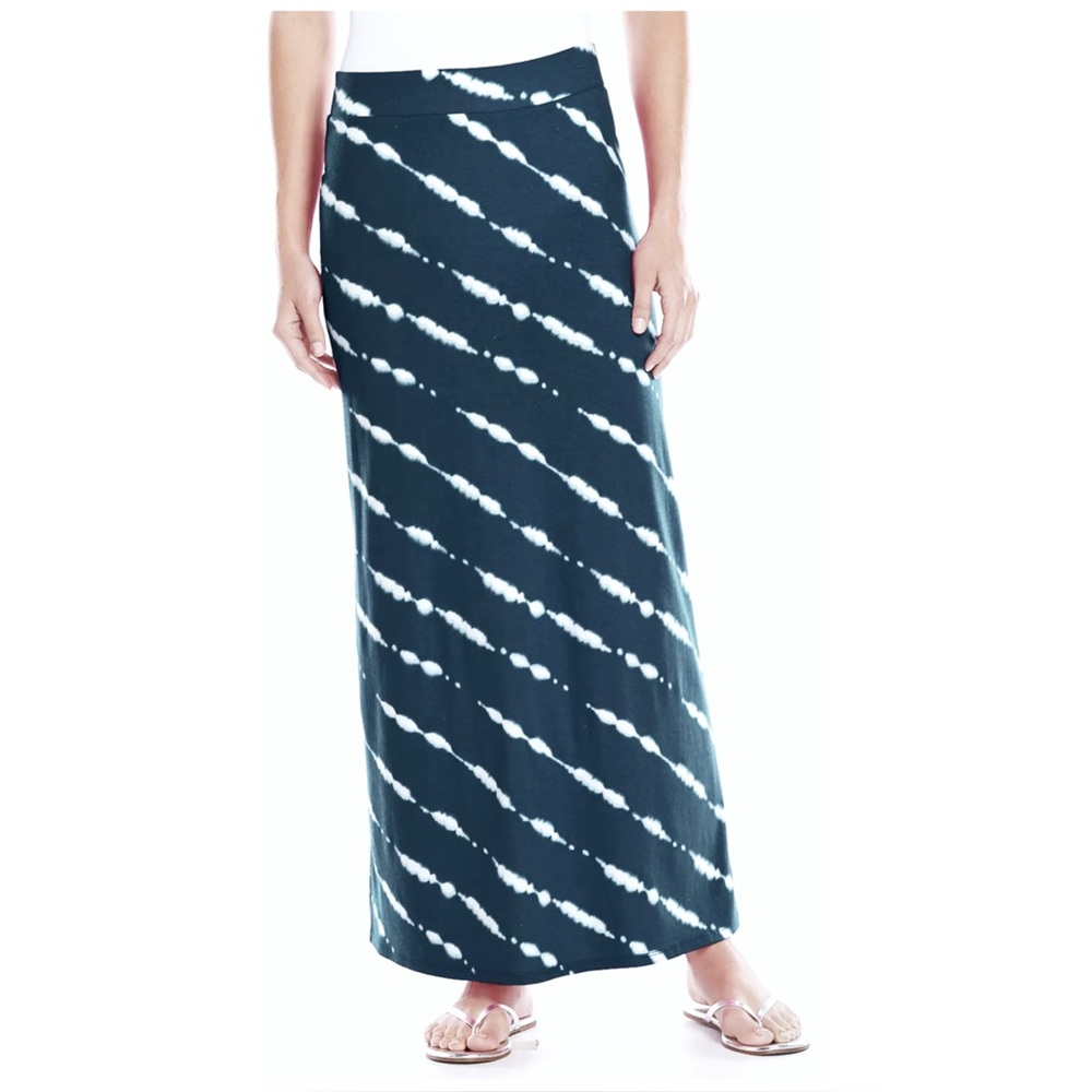 Vintage : Sonoma : size : S : lightweight Y2K tie-dye boho summer maxi skirt